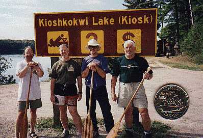 John Nikita, Norm Rail, Wayne Morrison and Norm Hooper