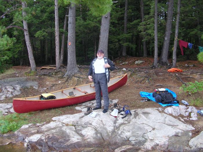 Norm in dry clothes - Killarney Provincial Park