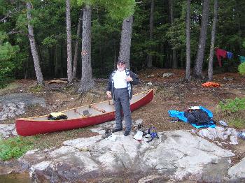 Norm in dry clothes - Killarney Provincial Park