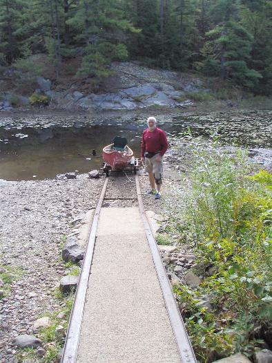 Canoe Trolley - Killarney Provincial Park