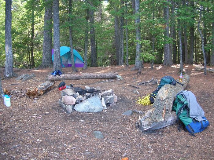 Campsite 99 on David Lake