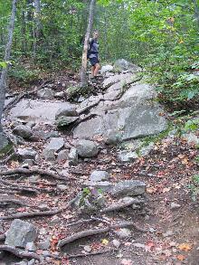 On the way to Silver Peak - Killarney Provincial Park