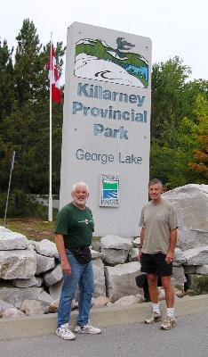 Norm and Wayne - Killarney Provincial Park