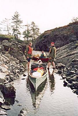 Wayne, Norm H and Norm R in McGregor Island Passage