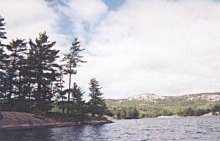 Entrance to Ishmael Lake