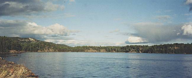 East view of Helen Lake