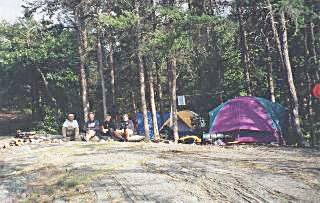 Grace Lake campsite