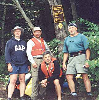 Norm Rail, John Nikyta, Wayne Morrison and Norm Hooper