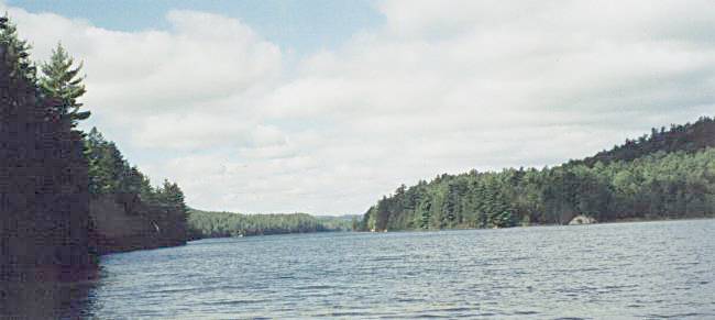 West view of Cranberry Lake