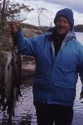 "dumb luck had put them over the lake trout"