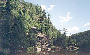 Barron Canyon Cliff - Algonquin Provincial Park